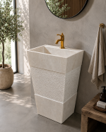 Lunara – Doğal Taş Freestanding Lavabo - Görsel 4